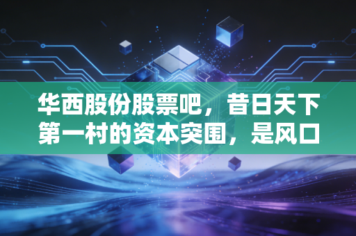 华西股份股票吧，昔日天下第一村的资本突围，是风口上的猪还是被遗忘的巨人？