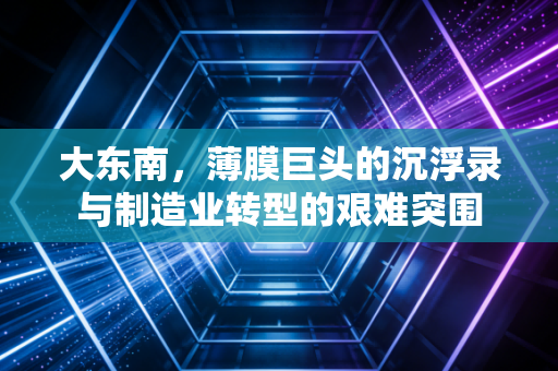 大东南，薄膜巨头的沉浮录与制造业转型的艰难突围