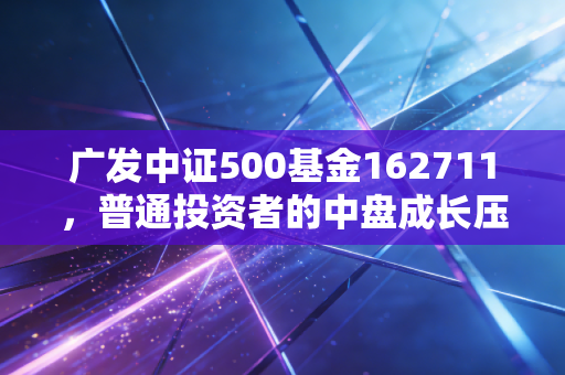 广发中证500基金162711，普通投资者的中盘成长压舱石，还是一场耐心的修行？
