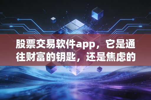 股票交易软件app,它是通往财富的钥匙,还是焦虑的放大器?