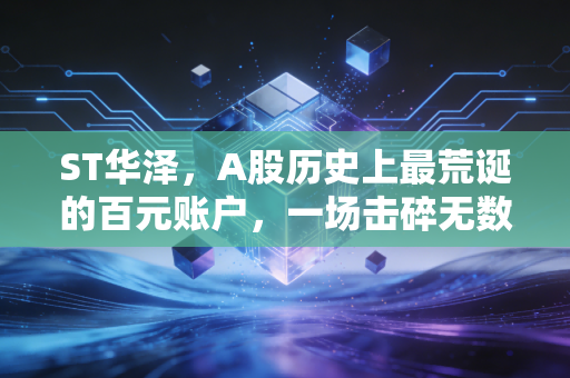ST华泽，A股历史上最荒诞的百元账户，一场击碎无数家庭梦的财富绞肉机