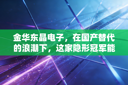 金华东晶电子，在国产替代的浪潮下，这家隐形冠军能否穿越周期？