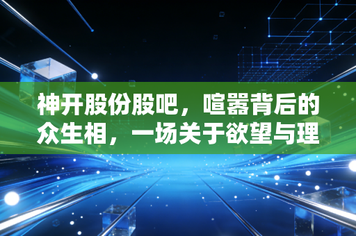 神开股份股吧，喧嚣背后的众生相，一场关于欲望与理性的博弈