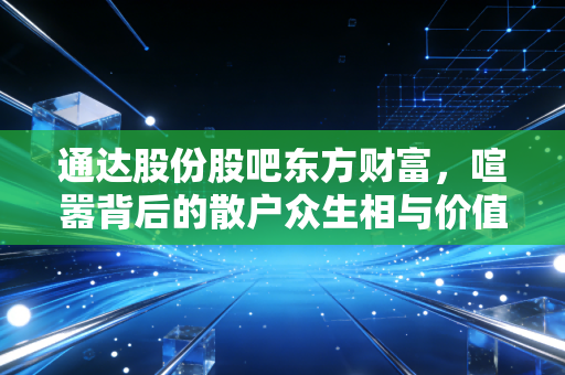 通达股份股吧东方财富，喧嚣背后的散户众生相与价值投资的冷思考