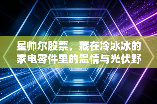 星帅尔股票，藏在冷冰冰的家电零件里的温情与光伏野望，这只票到底能不能买？