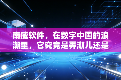 南威软件,在数字中国的浪潮里,它究竟是弄潮儿还是那个默默修路人?
