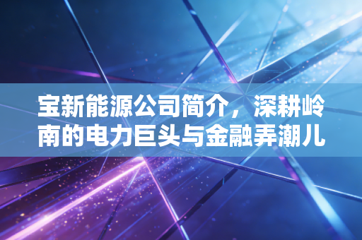 宝新能源公司简介,深耕岭南的电力巨头与金融弄潮儿