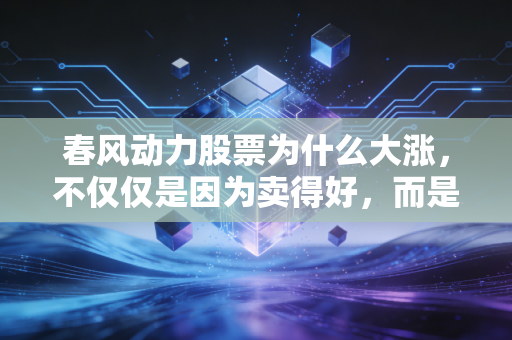春风动力股票为什么大涨,不仅仅是因为卖得好,而是它重新定义了中国制造