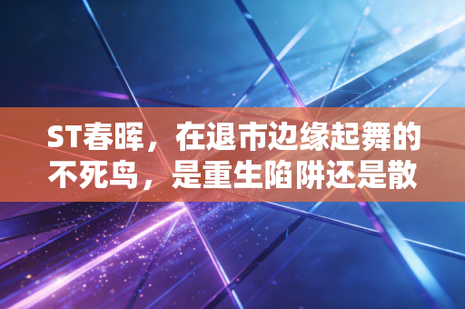 ST春晖，在退市边缘起舞的不死鸟，是重生陷阱还是散户的修罗场？