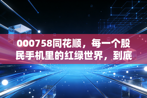 000758同花顺,每一个股民手机里的红绿世界,到底还能讲出什么新故事?