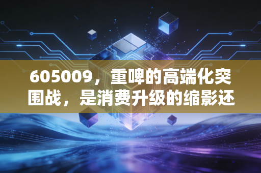 605009，重啤的高端化突围战，是消费升级的缩影还是泡沫？