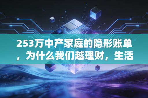 253万中产家庭的隐形账单,为什么我们越理财,生活反而越紧绷?