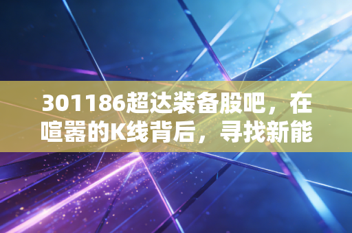 301186超达装备股吧,在喧嚣的K线背后,寻找新能源车时代的隐形工匠