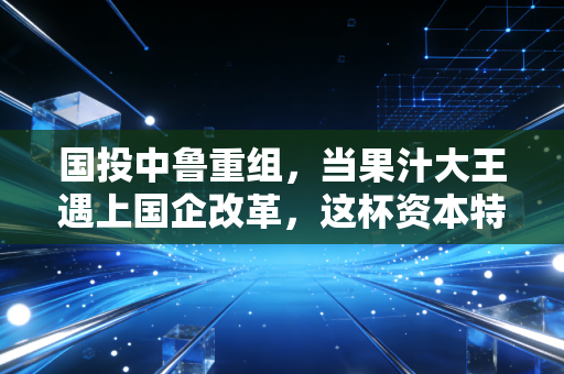 国投中鲁重组,当果汁大王遇上国企改革,这杯资本特调还香吗?