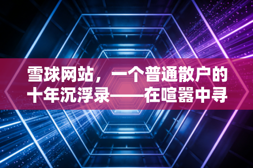 雪球网站,一个普通散户的十年沉浮录——在喧嚣中寻找投资的真谛