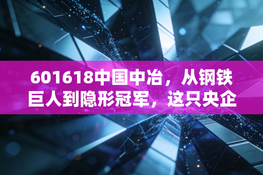 601618中国中冶,从钢铁巨人到隐形冠军,这只央企巨舰还能乘风破浪吗?