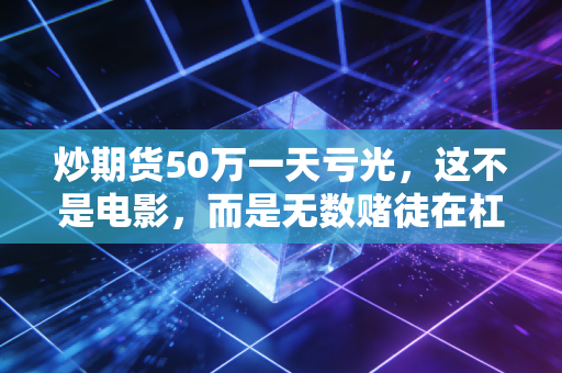 炒期货50万一天亏光,这不是电影,而是无数赌徒在杠杆上的真实献祭