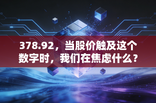 378.92,当股价触及这个数字时,我们在焦虑什么?