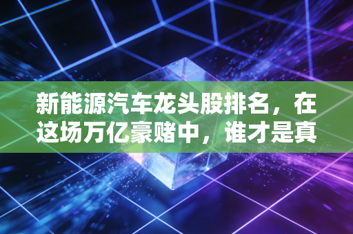 新能源汽车龙头股排名，在这场万亿豪赌中，谁才是真正的未来之王？