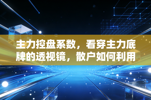 主力控盘系数,看穿主力底牌的透视镜,散户如何利用这一指标避开陷阱?