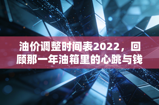 油价调整时间表2022,回顾那一年油箱里的心跳与钱包的哀叹