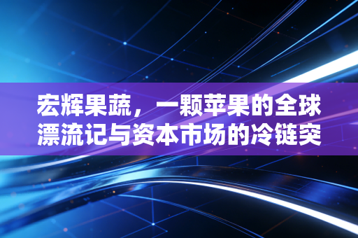 宏辉果蔬,一颗苹果的全球漂流记与资本市场的冷链突围
