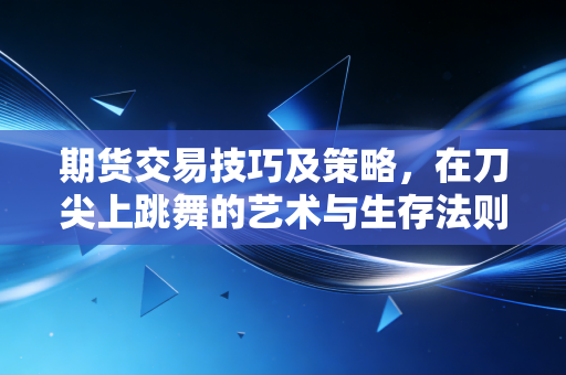 期货交易技巧及策略,在刀尖上跳舞的艺术与生存法则