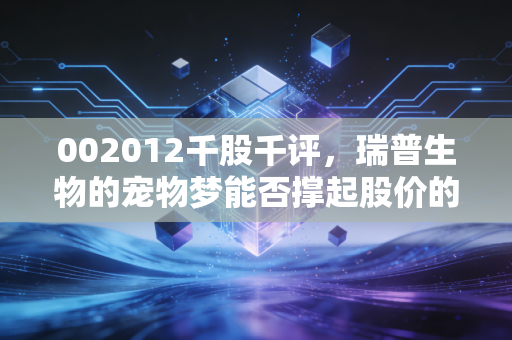 002012千股千评,瑞普生物的宠物梦能否撑起股价的下半场?