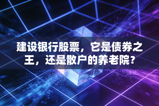 建设银行股票,它是债券之王,还是散户的养老院?
