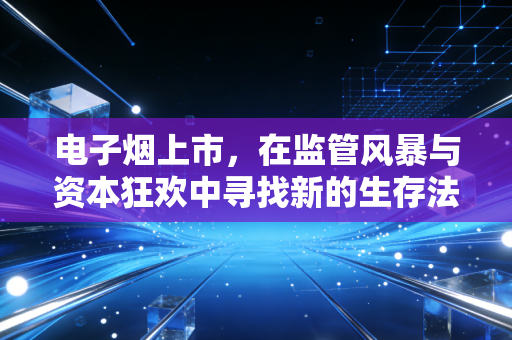 电子烟上市,在监管风暴与资本狂欢中寻找新的生存法则