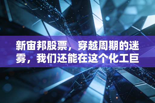 新宙邦股票,穿越周期的迷雾,我们还能在这个化工巨头身上看到什么?