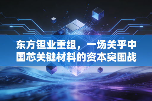东方钽业重组，一场关乎中国芯关键材料的资本突围战