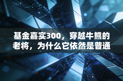 基金嘉实300,穿越牛熊的老将,为什么它依然是普通投资者的压舱石?