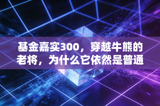 基金嘉实300,穿越牛熊的老将,为什么它依然是普通投资者的压舱石?