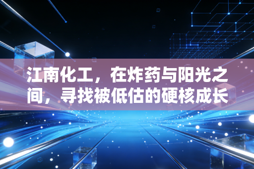 江南化工,在炸药与阳光之间,寻找被低估的硬核成长逻辑