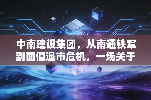 中南建设集团,从南通铁军到面值退市危机,一场关于房企活下去的残酷大考