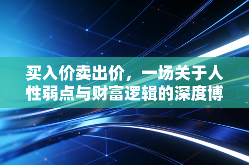 买入价卖出价,一场关于人性弱点与财富逻辑的深度博弈