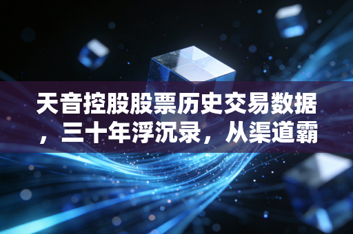 天音控股股票历史交易数据，三十年浮沉录，从渠道霸主到概念常青树的投资启示
