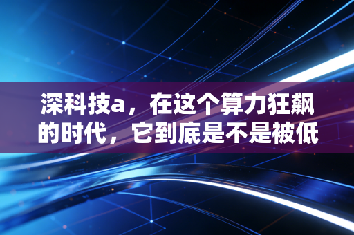 深科技a,在这个算力狂飙的时代,它到底是不是被低估的隐形冠军?
