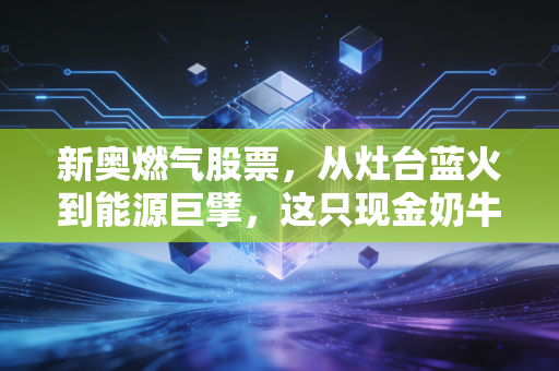 新奥燃气股票,从灶台蓝火到能源巨擘,这只现金奶牛还值得长期持有吗?