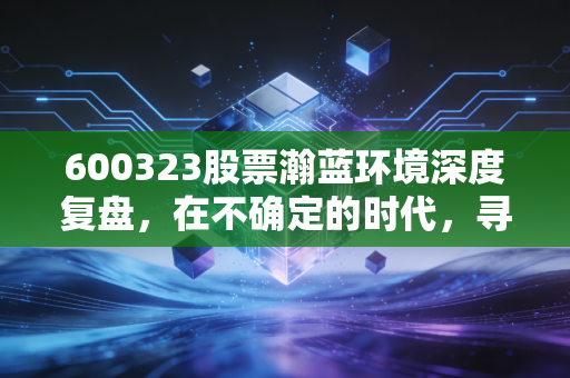 600323股票瀚蓝环境深度复盘，在不确定的时代，寻找一只让人睡得着觉的隐形冠军