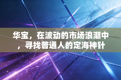 华宝,在波动的市场浪潮中,寻找普通人的定海神针