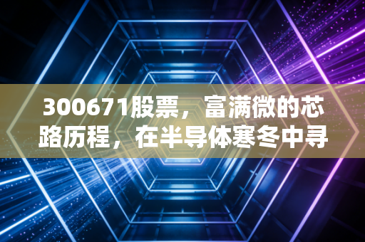300671股票,富满微的芯路历程,在半导体寒冬中寻找那一抹暖阳