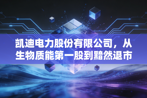 凯迪电力股份有限公司，从生物质能第一股到黯然退市，一场关于野心与失控的财经警示录
