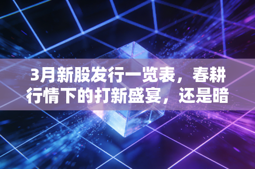 3月新股发行一览表,春耕行情下的打新盛宴,还是暗流涌动?