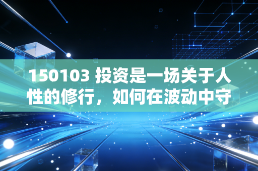 150103 投资是一场关于人性的修行，如何在波动中守住财富