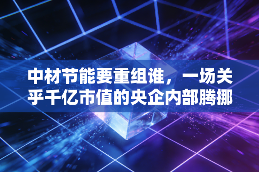中材节能要重组谁,一场关乎千亿市值的央企内部腾挪猜想
