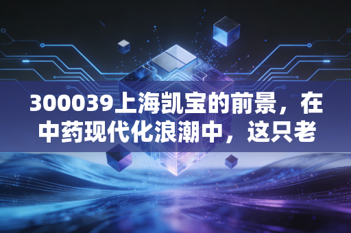 300039上海凯宝的前景,在中药现代化浪潮中,这只老黄牛还能跑多远?