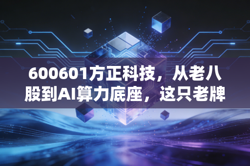 600601方正科技,从老八股到AI算力底座,这只老牌科技股还有多少想象空间?