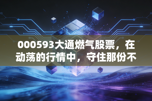 000593大通燃气股票,在动荡的行情中,守住那份不可或缺的人间烟火